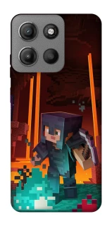 Чохол на Motorola Moto G15 Power Minecraft game adventure фото 1 з 1