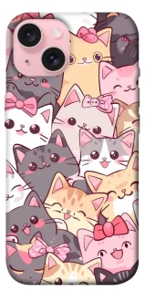 Чохол на Apple iPhone 15 (6.1") Cute Cat фото 1 з 1