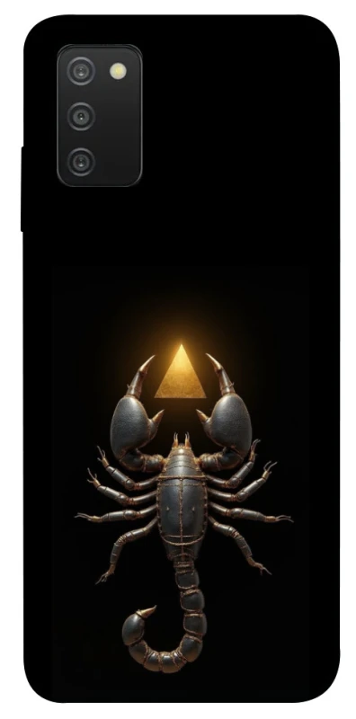 Чохол на Samsung Galaxy A03s Scorpio with Golden Triangle фото 1 з 1