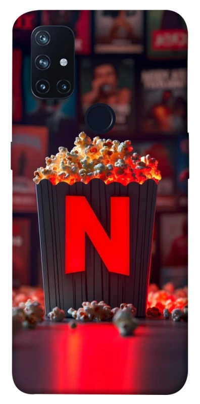 Чохол на OnePlus Nord N10 5G Netflix and popcorn фото 1 з 1