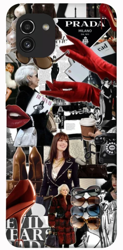 Чохол на Samsung Galaxy A03 Fashion collage ver.13 фото 1 з 1