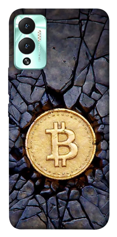 Чохол на Infinix Hot 12 Play Bitcoin cracks фото 1 з 1