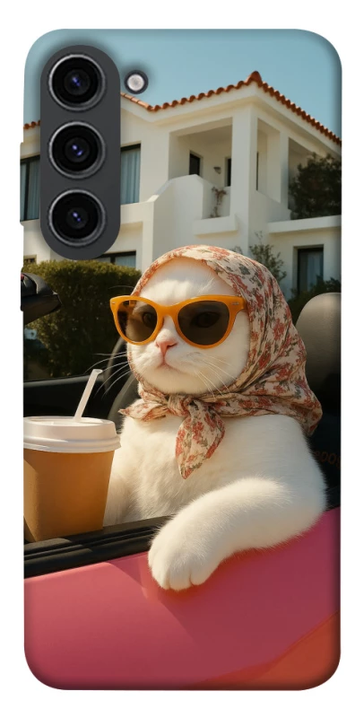 Чохол на Samsung Galaxy S23 Stylish Cat Cruise фото 1 з 1