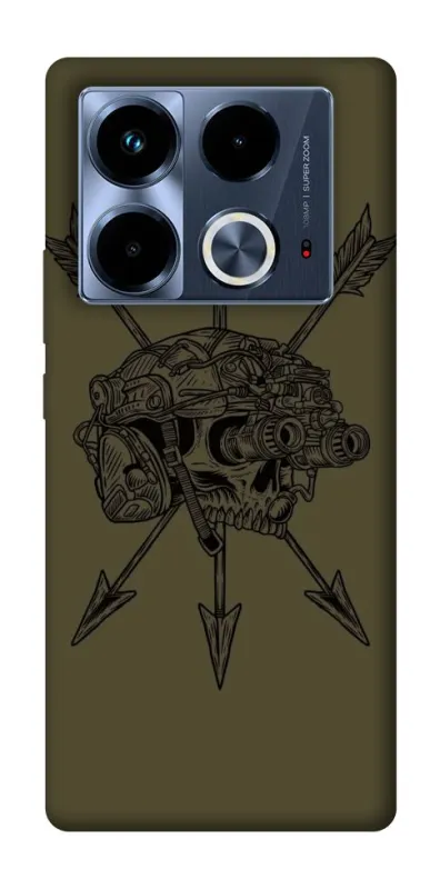 Чохол на Infinix Note 40 4G Mil skull фото 1 з 1