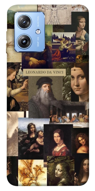 Чохол на Motorola Moto G84 Leonardo da Vinci фото 1 з 1