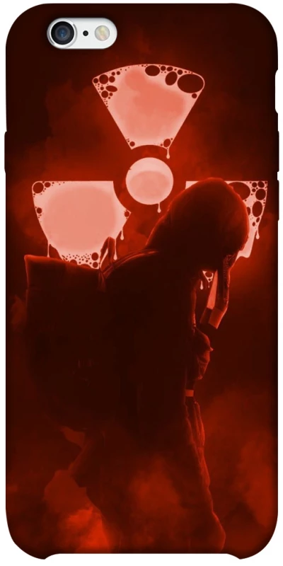 Чехол на Apple iPhone 6/6s plus (5.5") Радиация v8 фото 1 из 1