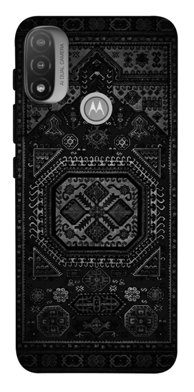 Чохол на Motorola Moto E20 Чорний килим фото 1 з 1