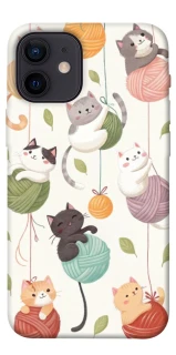Чехол на Apple iPhone 12 mini (5.4") Funny Kittens фото 1 из 1