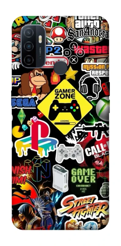 Чохол на Oppo A53 / A32 / A33 Gamer Zone фото 1 з 1