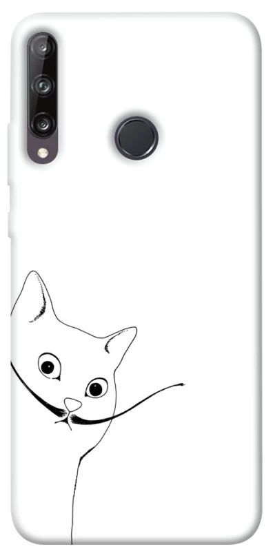 Чехол на Huawei P40 Lite E Кот Дали фото 1 из 1