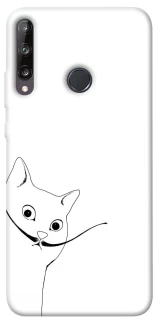 Чехол на Huawei P40 Lite E Кот Дали фото 1 из 1