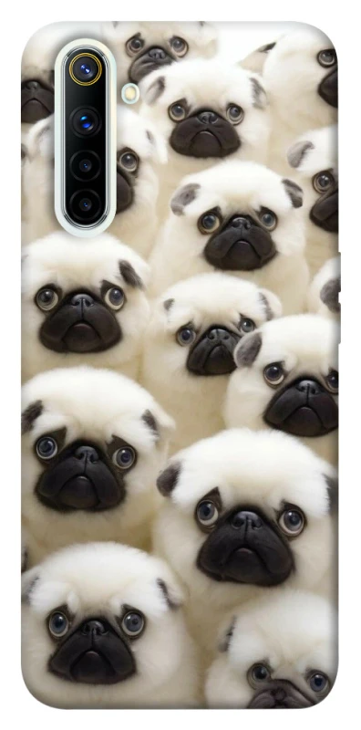 Чохол на Realme 6 Doggy Pug Love фото 1 з 1