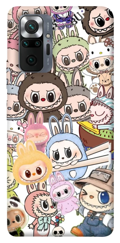 Чохол на Xiaomi Redmi Note 10 Pro All Labubus фото 1 з 1