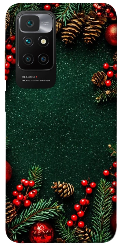 Чехол на Xiaomi Redmi 10 Новогодний v30 фото 1 из 1