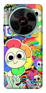 Чехол на ZTE Nubia V70 Max Dandy world collage фото 1 из 1