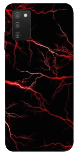 Чехол на Samsung Galaxy A03s Красная молния фото 1 из 1