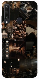Чехол на Huawei Y6p Coffee collage ver.1 фото 1 из 1