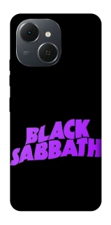 Чехол на TECNO Spark 40C Black Sabbath logo ver.1 фото 1 из 1
