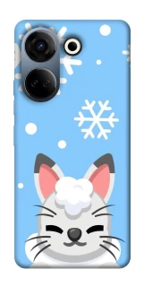 Чохол на TECNO Camon 20 Pro (CK7n) Adopt Me Snow Kitty Smile фото 1 з 1