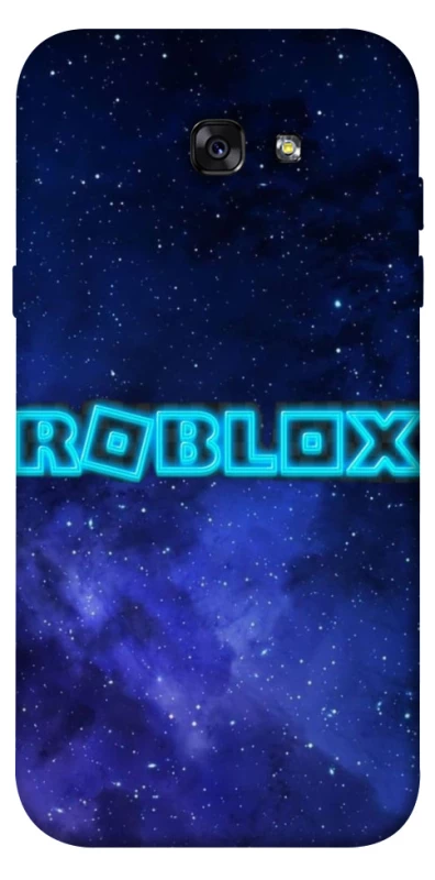 Чохол на Samsung A720 Galaxy A7 (2017) Roblox Space Logo Blue фото 1 з 1