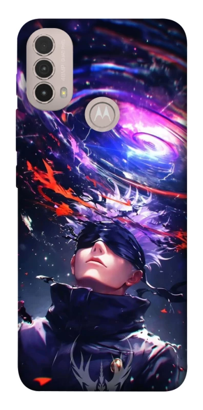 Чехол на Motorola Moto E40 Satoru Gojo v3 фото 1 из 1