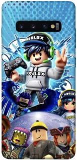 Чехол на Samsung Galaxy S10+ Roblox collage ver.3 фото 1 из 1