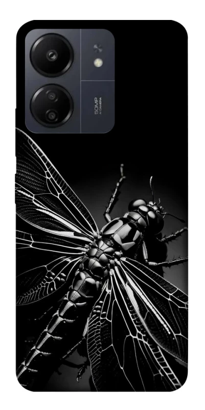Чехол на Xiaomi Redmi 13C Black dragonfly фото 1 из 1