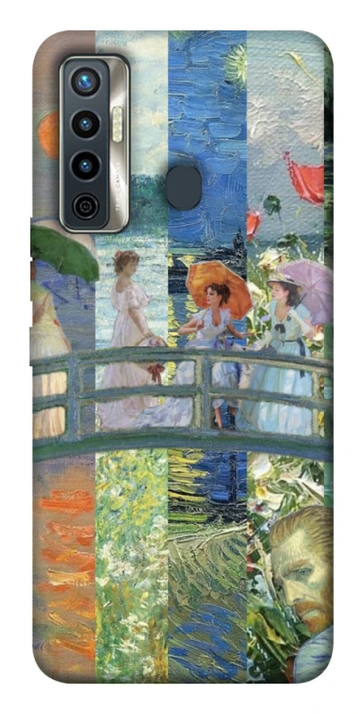 Чехол на TECNO Camon 17 Art collage ver.6 фото 1 из 1