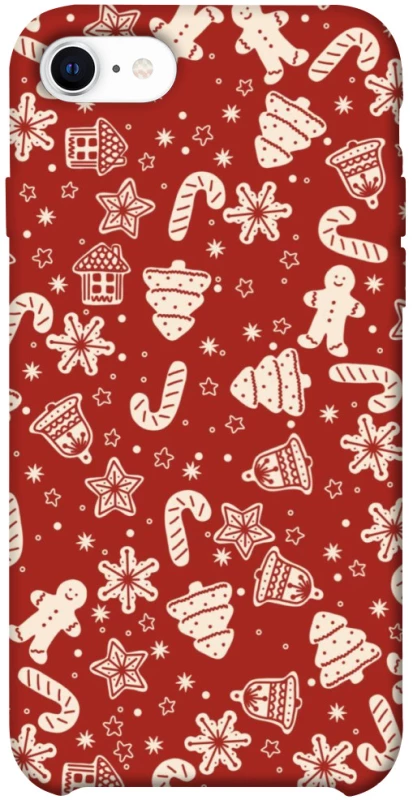 Чехол на Apple iPhone SE (2020) Новогодний v3 фото 1 из 1