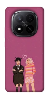 Чехол на Xiaomi Redmi Note 14 Pro+ 5G Raven & Rainbow Wednesday фото 1 из 1