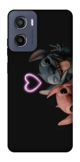 Чохол на Motorola Moto G05 Love Stitch & Angel фото 1 з 1