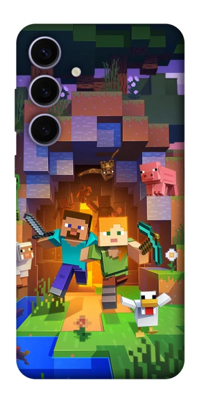 Чохол на Samsung Galaxy S25+ Minecraft game фото 1 з 1