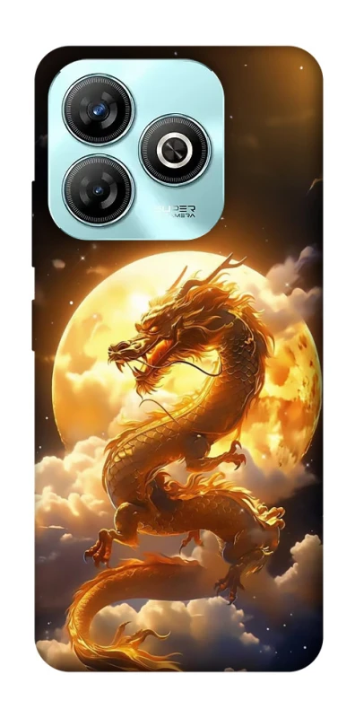 Чехол на ZTE Blade A75 4G Golden Dragon фото 1 из 1