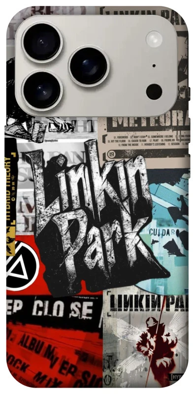 Чехол на Apple iPhone 17 Pro (6.3") Linkin Park logo ver.2 фото 1 из 1