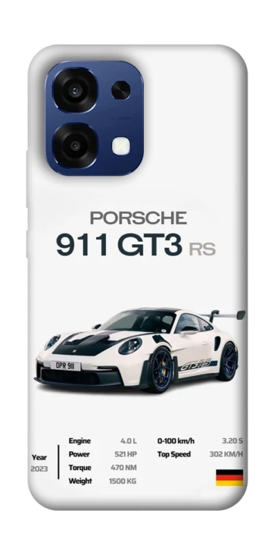 Чехол на Oppo A6 Pro 4G/5G Porsche 911 GT3 фото 1 из 2