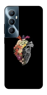 Чохол на Realme C65 4G Heart with flowers фото 1 з 1