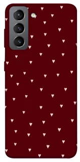 Чехол на Samsung Galaxy S21 FE Smal hearts фото 1 из 1