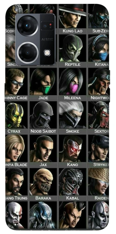 Чехол на Oppo Reno 7 4G Mortal Kombat фото 1 из 1