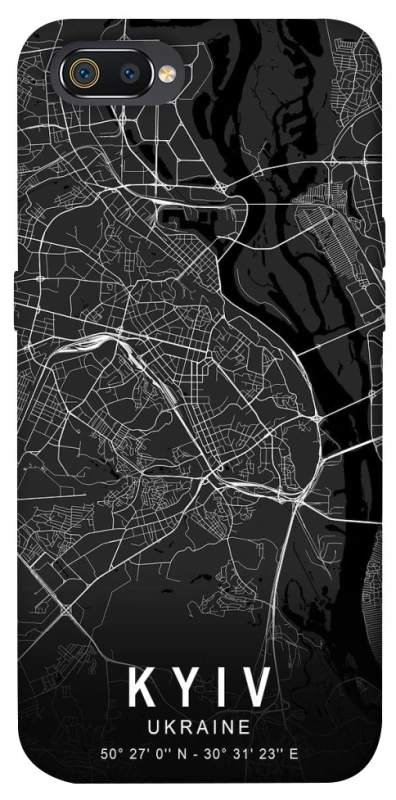 Чохол на Realme C2 Kyiv map фото 1 з 1