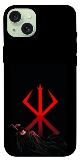 Чехол на Apple iPhone 15 Plus (6.7") Berserk Red Logo фото 1 из 1
