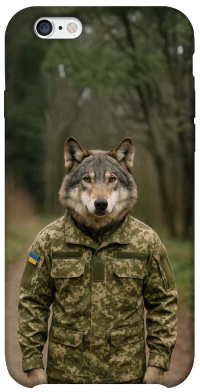 Чохол на Apple iPhone 6/6s (4.7") Вовк захисник фото 1 з 1