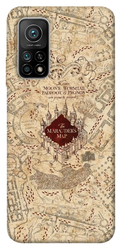 Чохол на Xiaomi Mi 10T Harry Potter Marauder's Map фото 1 з 1