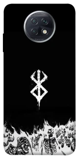 Чехол на Xiaomi Redmi Note 9 5G / Note 9T Berserk skeletons фото 1 из 1