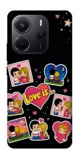 Чехол на Xiaomi Redmi Note 14 5G Love is фото 1 из 1