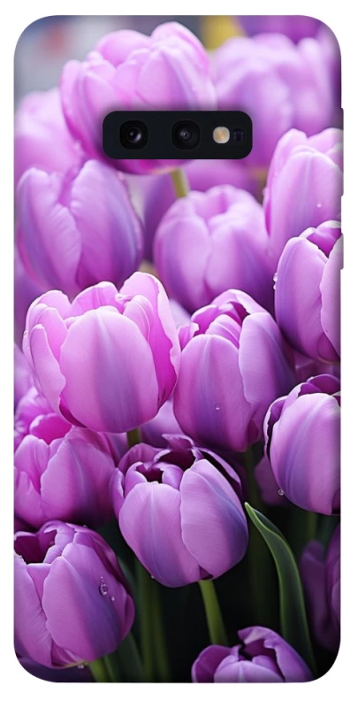 Чохол на Samsung Galaxy S10e Фіолетові тюльпани фото 1 з 1