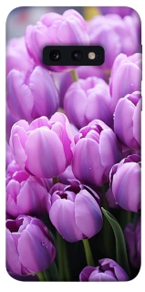 Чехол на Samsung Galaxy S10e Фиолетовые тюльпаны фото 1 из 1
