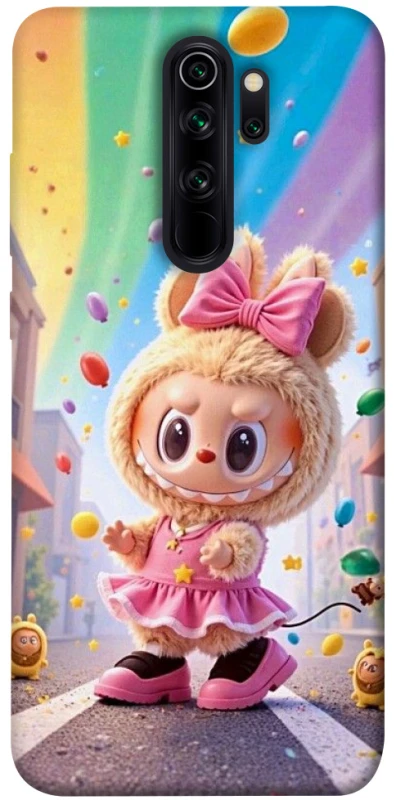 Чехол на Xiaomi Redmi Note 8 Pro Labubu rainbow фото 1 из 1
