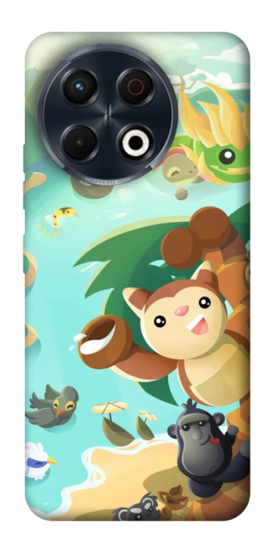 Чохол на TECNO Spark 30 Pro (KL7) Adopt Me Tropical Adventure фото 1 з 1