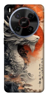 Чохол на ZTE Blade V70 Max white dragon фото 1 з 1