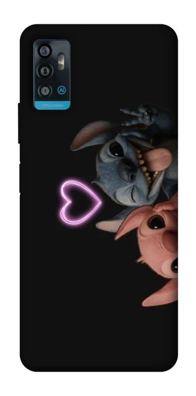 Чохол на ZTE Blade A71 Love Stitch & Angel фото 1 з 1